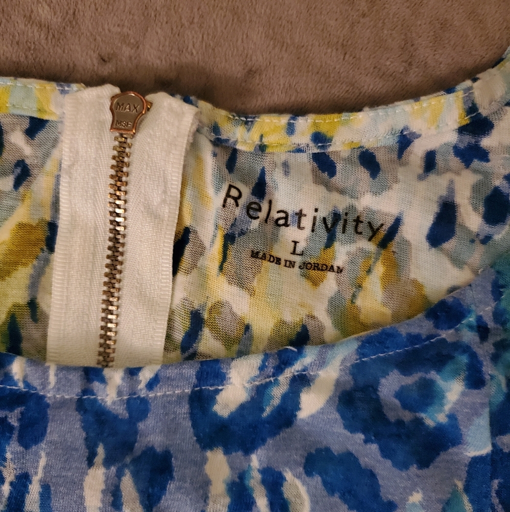 Multi Color Cheetah Tank - Picture 3 of 3